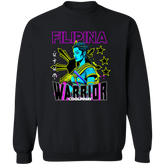 Filipina Warrior Psychadelic Unisex Crewneck Pullover Sweatshirt